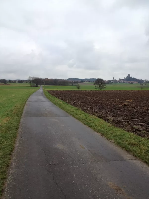Teilstück Strecke Tintenfasslauf